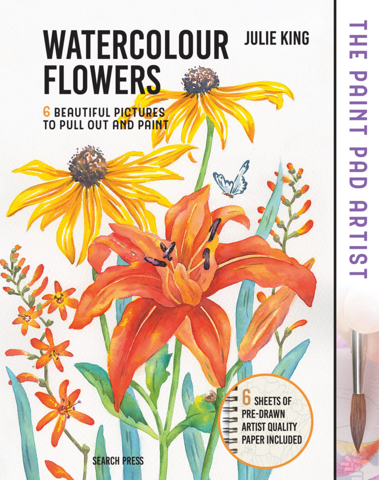 The Paint Pad Artist: Watercolour Flowers by Julie King